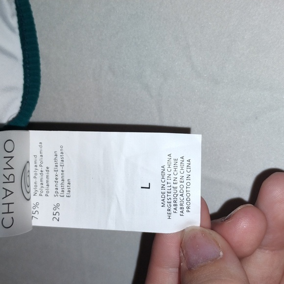 CHARMO Teal One Piece Swimsuit - Picture 7 of 8